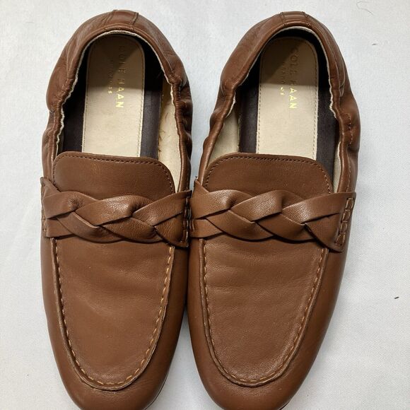 Cole Haan Odette Driverina Slip On Moccasins Driving Shoe Leather Size 8.5 B - Picture 1 of 13
